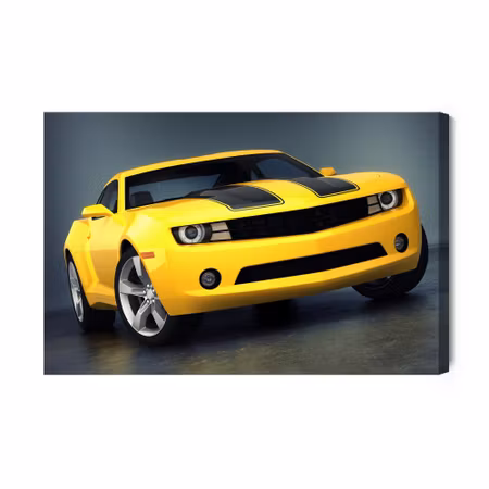 Canvastavla - Yellow Sports Car