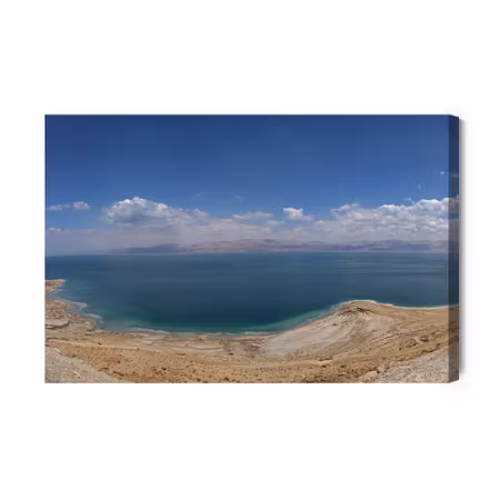 Canvastavla - Horizon over the Dead Sea