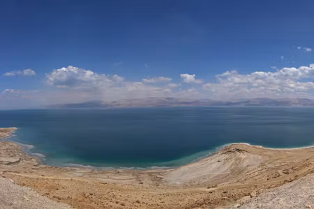 Canvastavla - Horizon over the Dead Sea