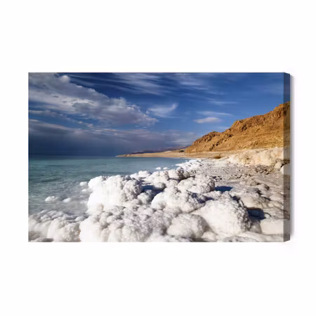 Canvastavla - View From the Dead Sea