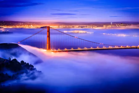 Canvastavla - Golden Gate Bridge San Francisco