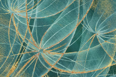 Canvastavla - Colourful Wind Seeds