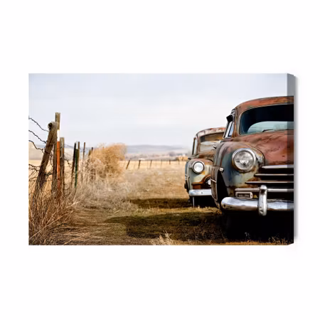Canvastavla - Vintage Cars