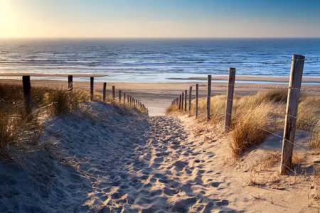 Canvastavla - Multipart North Sea Beach D