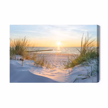 Canvastavla - Sea Sand Dunes Beach