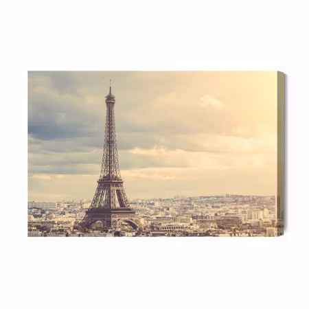 Canvastavla - Panorama of Paris
