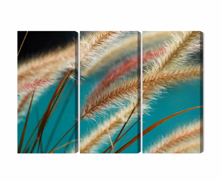 Canvastavla - Multipart Plants on a Macro Scale