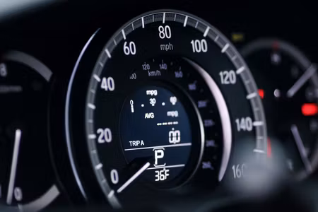 Canvastavla - Multipart Modern Car Speedometer