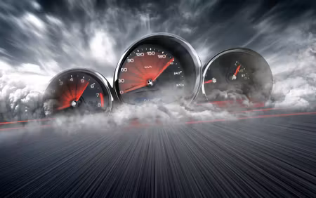 Canvastavla - Multipart High Speed Car Counters