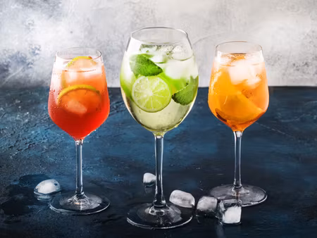 Canvastavla - Multipart Glasses with Summer