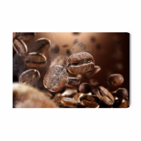 Canvastavla - Hot Coffee Beans