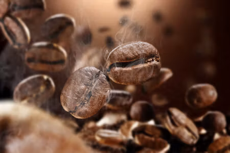Canvastavla - Hot Coffee Beans
