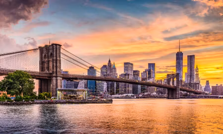 Canvastavla - Multipart New York City Panoramic