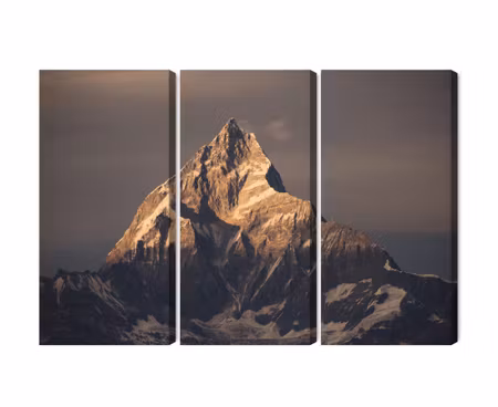 Canvastavla - Multipart Himalayan Peak in Nepal