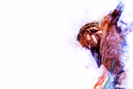 Canvastavla - Jesus Christ on the Cross