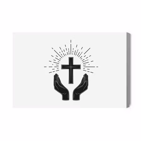 Canvastavla - Christian Logo
