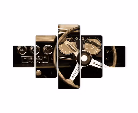 Canvastavla - Multipart the Dashboard of an