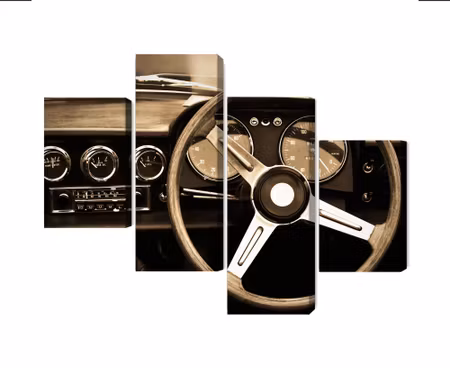 Canvastavla - Multipart the Dashboard of an