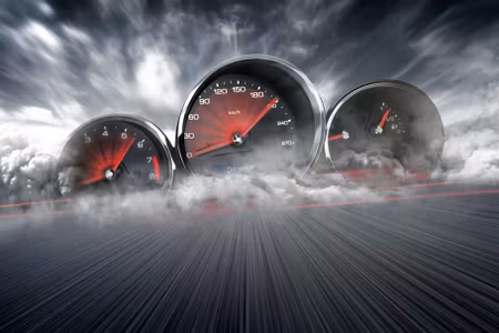 Canvastavla - Multipart High Speed Car Counters