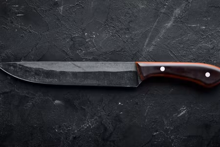Canvastavla - Multipart Old Kitchen Knife