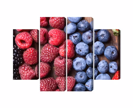 Canvastavla - Multipart Fresh Sweet Fruit