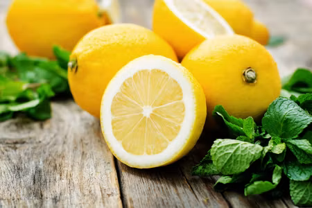 Canvastavla - Multipart Lemon with Mint