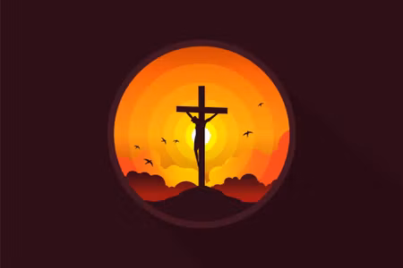 Canvastavla - Crucifixion of Jesus Christ