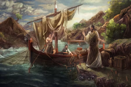 Canvastavla - Christ Calling the Apostles