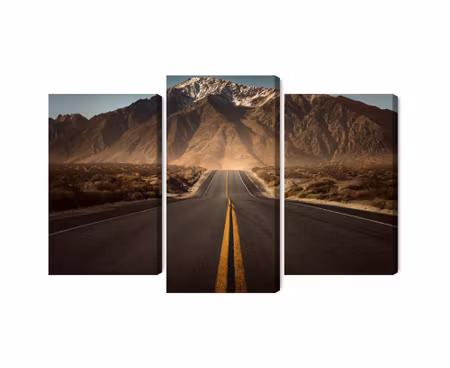 Canvastavla - Multipart Road to the Mountains D