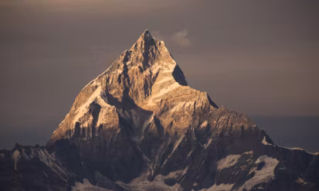 Canvastavla - Multipart Himalayan Peak in Nepal
