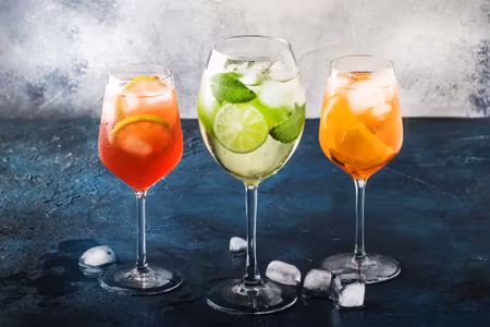 Canvastavla - Multipart Glasses with Summer