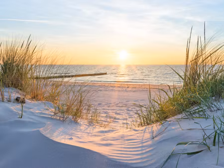 Canvastavla - Multipart Sunset on the Baltic Sea D