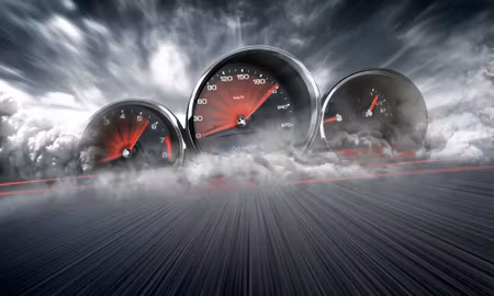 Canvastavla - Multipart High Speed Car Counters