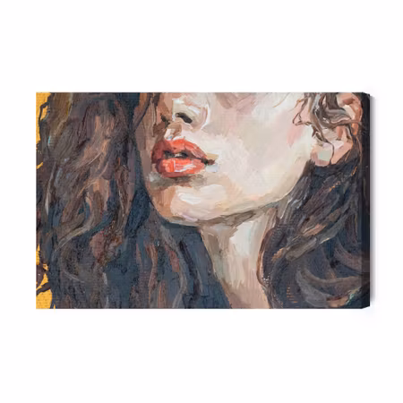 Canvastavla - Portrait of a Girl Portrait of a