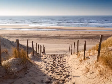 Canvastavla - Multipart Sandy Path to the North