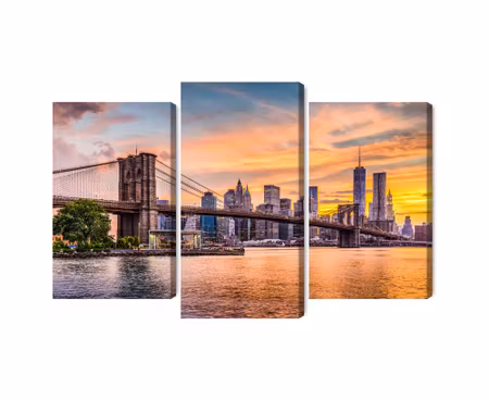 Canvastavla - Multipart New York City Panoramic