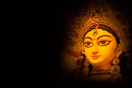 Canvastavla - Goddess Durga