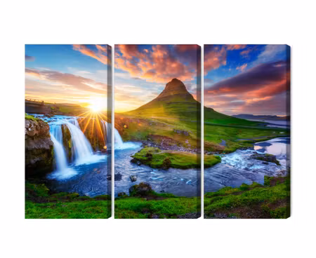 Canvastavla - Multipart View of the