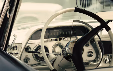 Canvastavla - Multipart the Interior of a Classic