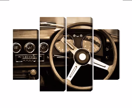 Canvastavla - Multipart the Dashboard of an