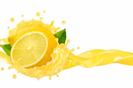 Canvastavla - Multipart Fresh Lemon Juice