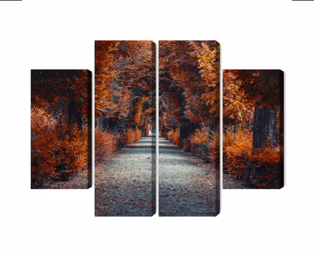 Canvastavla - Multipart a Path Deep Into the