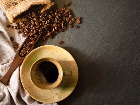 Canvastavla - Coffee with Milk Foam
