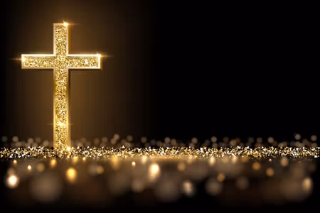 Canvastavla - The Golden Cross