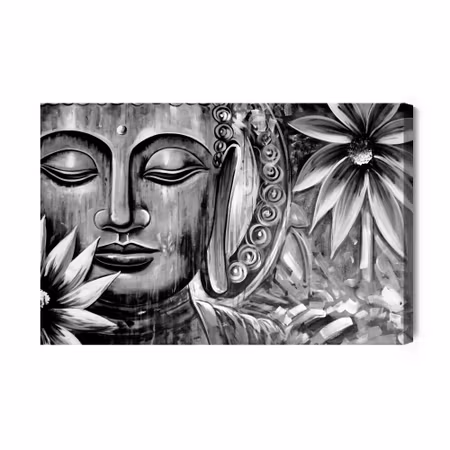 Canvastavla - Buddha During Meditation
