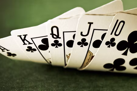 Canvastavla - Royal Flush