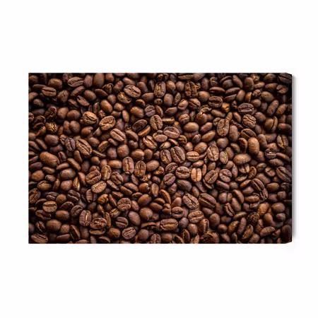 Canvastavla - Background of Roasted Coffee Beans