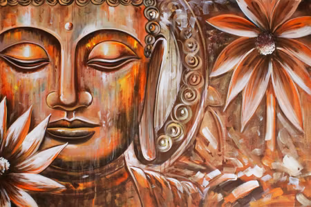 Canvastavla - Spiritual Buddha