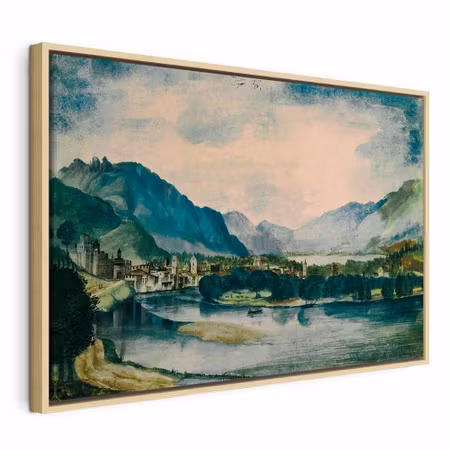 Canvastavla med ram - Albrecht dürer view of