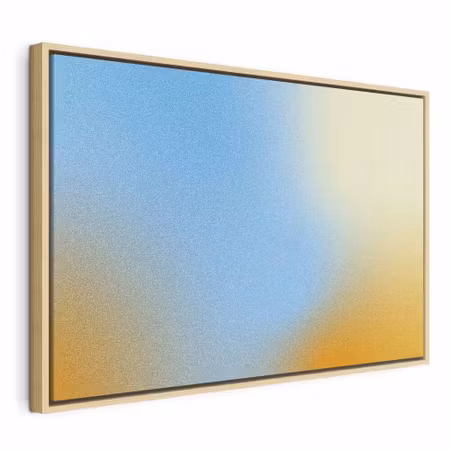 Canvastavla med ram - Energetic gradient gradient